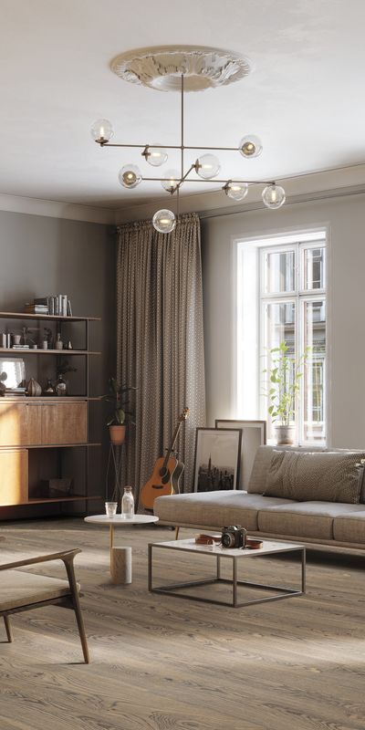 Parkett La 4 V Plaza Eiche Tabakgrau Universal Alpin Struk N L+ 538967 Int01